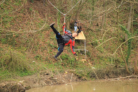 melen rafting zipline